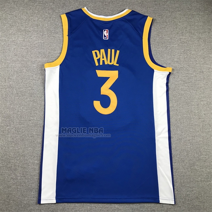 Maglia
 Jordan Poole NO 3 Golden State Warriors Icon 2022-23 Blu
